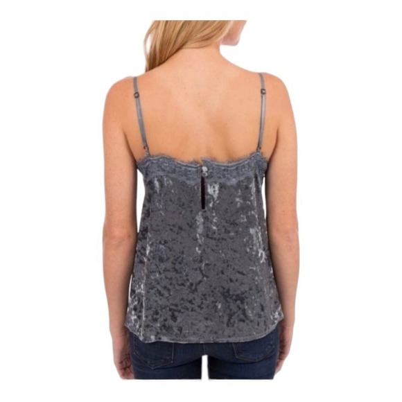 NWOT Esqualo Crush Velvet Camisole size 10 - Picture 2 of 10
